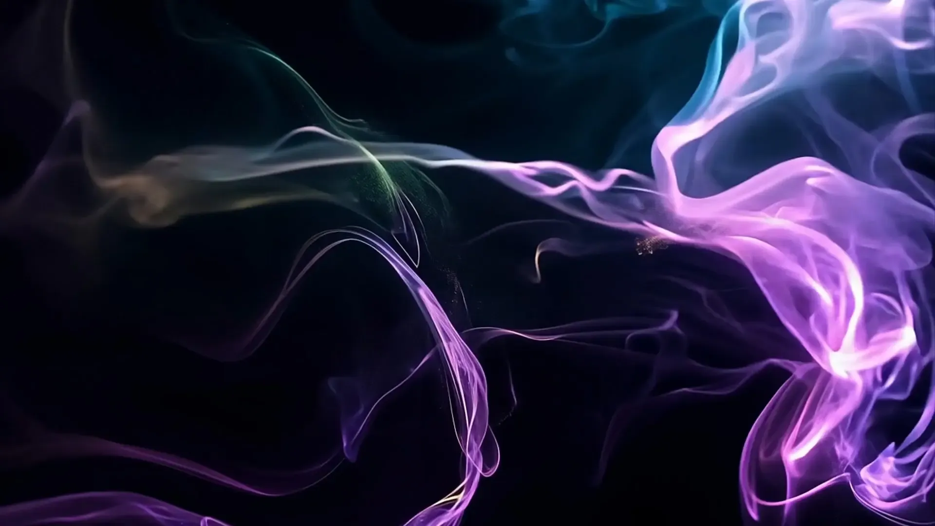 Colorful Abstract Energy Stream Overlay for Cinematic Logo Animation